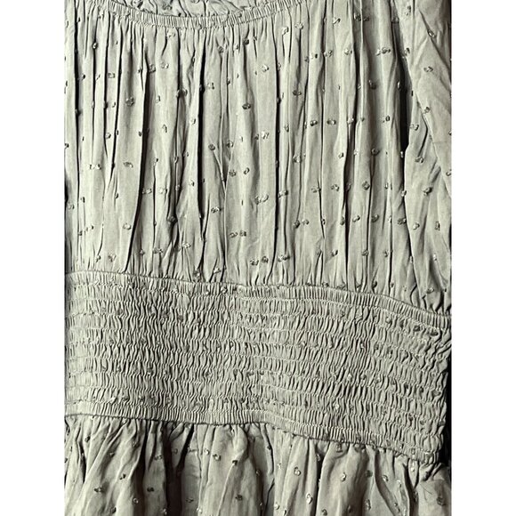 Urban Outfitters Shorts Womens Medium Romper Boho Cottage Green Ruffles Casual - Picture 14 of 16